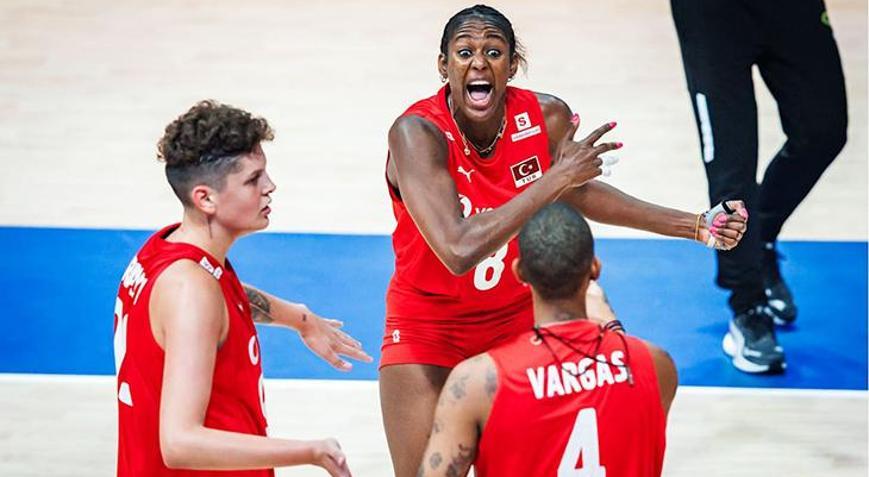 A Milli Kadın Voleybol Takımı, Sırbistana mağlup oldu
