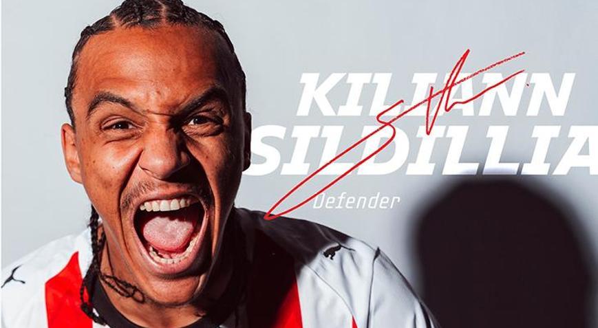 PSVden savunmaya takviye Kiliann Sildillia imzayı attı