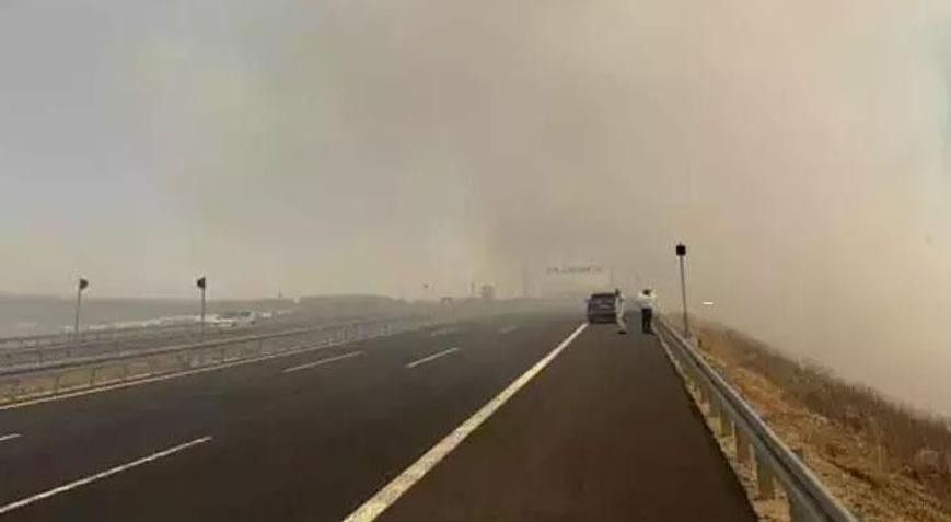 Çanakkale-Malkara Otoyolu kapatıldı mı Orman yangını nedeniyle hangi yol kapatıldı