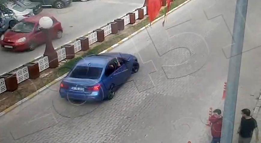 Drift yapan sürücüye ceza