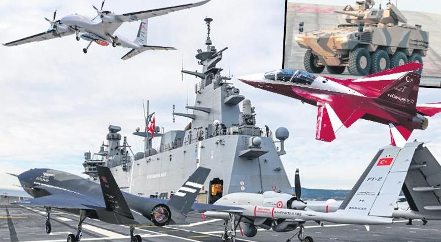 Karada denizde havada savunmanın gücü