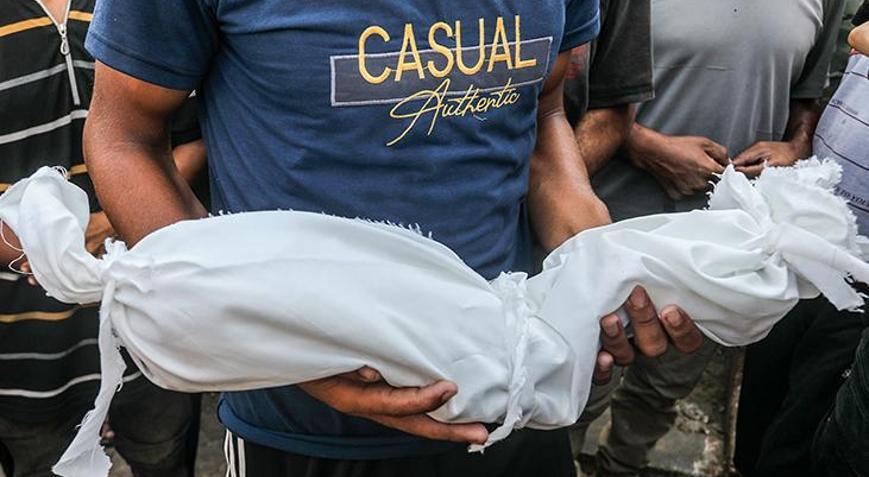 Açlıktan ölen 4 aylık Yahya uğurlandı