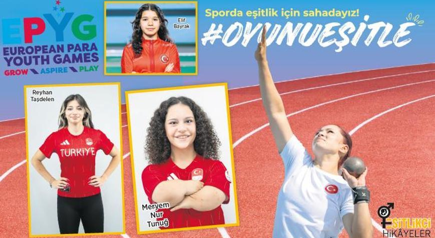 ‘Oyunu Eşitle’mek için sahadalar