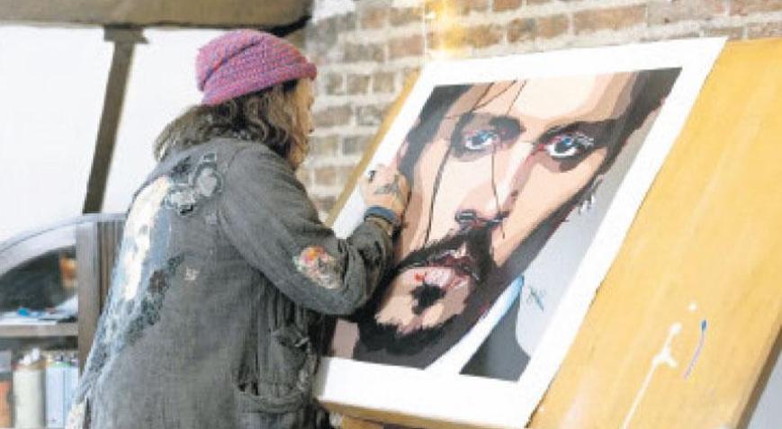 Johnny Depp’ten yeni sergi