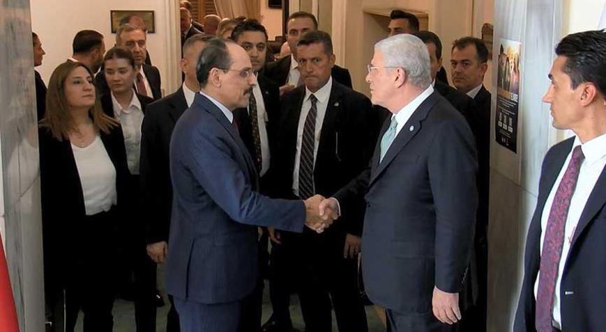 MİT Başkanı İbrahim Kalın, İYİ Partiyi ziyaret etti
