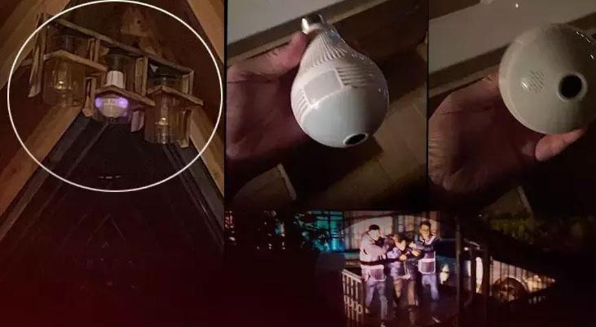 Bungalovdaki gizli kamera skandalında yeni gelişme Yakalanırsa ne yapacağı konusunda bilgi almış