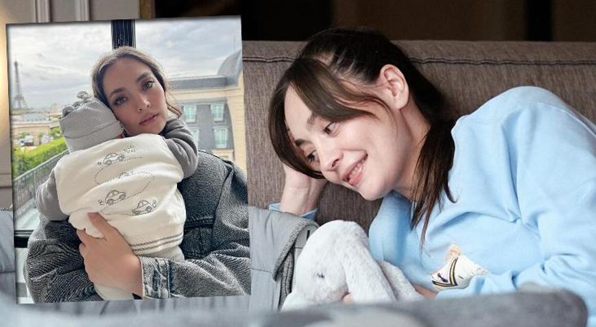 Bodrum tatilinden peş peşe paylaştı İşte Atlas bebeğin son hali