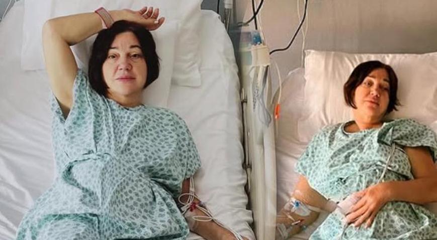 5 gün arayla hastaneden iki fotoğraf Nazan Öncelden sitem dolu sözler: Hayata bir gol daha attık