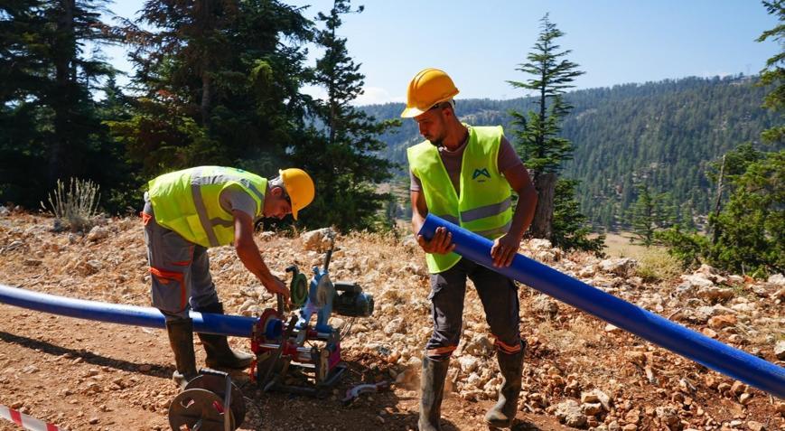 Meski, Anamur’da alternatif su kaynağını devreye aldı