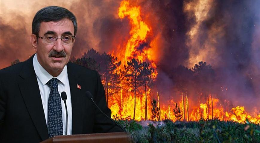 Yangınlarla mücadelede Risk Yönetim Ekibi kuruldu Cevdet Yılmaz: Teyakkuz halinde olmak zorundayız