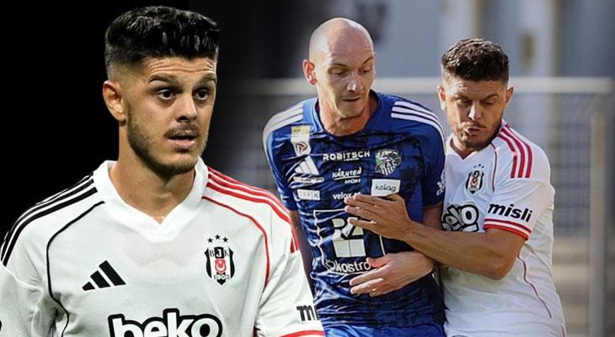 Beşiktaşta Milot Rashica gemileri yaktı Taraftar tepki göstermişti