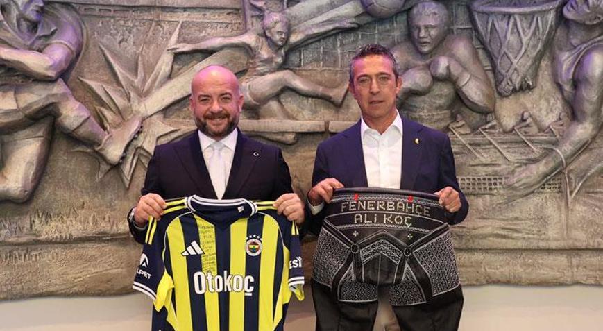 Kırkpınar Ağası Ufuk Özünlüden Ali Koça ziyaret