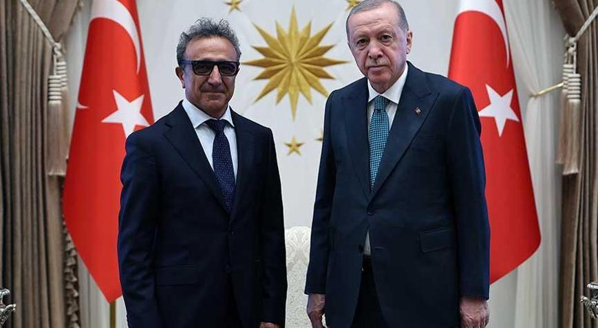 Cumhurbaşkanı Erdoğan Hamdi Ulukayayı kabul etti