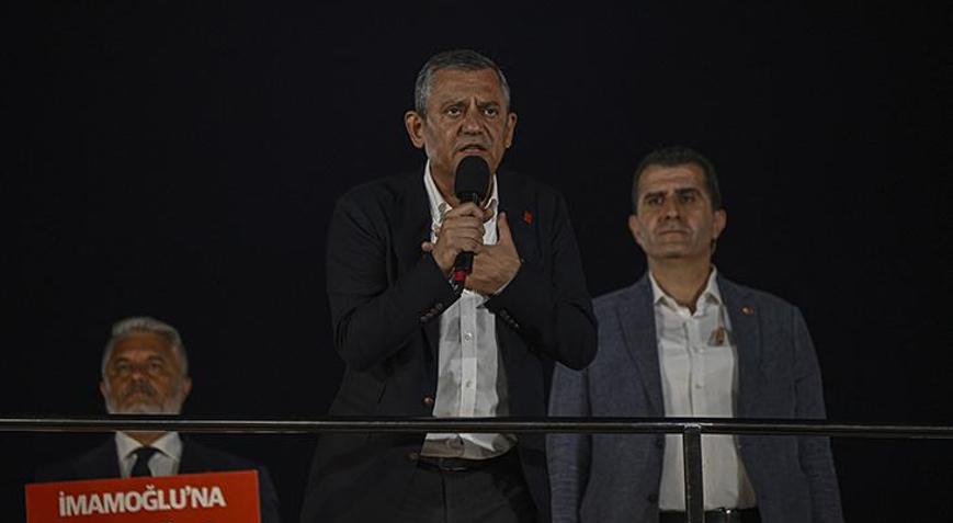 CHP Lideri Özgür Özel, Şilede konuştu
