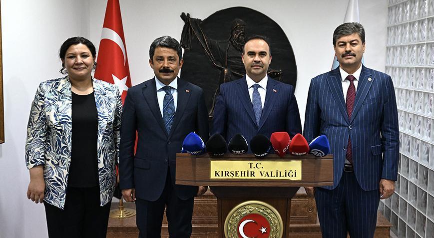 Bakan Kacır: Üretimde olan tesis sayısını 11 binden 60 binlere yükselttik