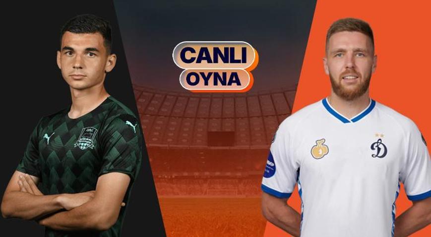 Krasnodar evinde Dinamo Moskovayı ağırlıyor Maçın heyecanı Canlı Bahis ile Mislide