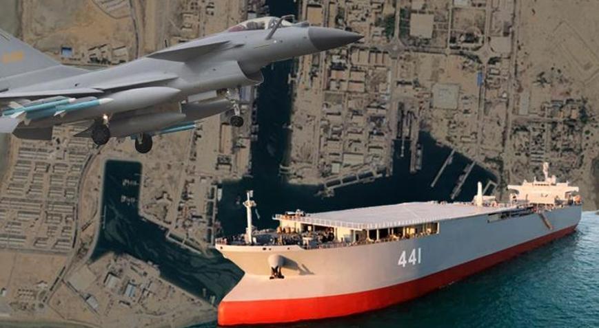 İran donanması Bender Abbasa döndü Çinle dikkat çeken temas: J-10 isteği dinmiyor