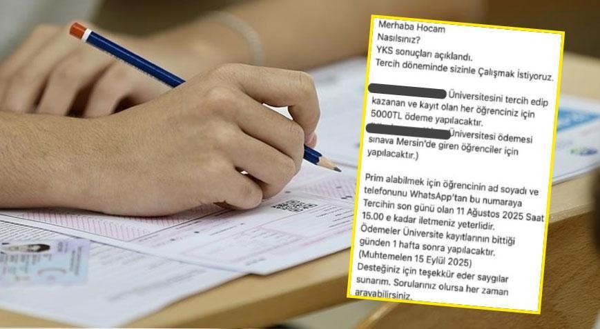 Öğrencilerin geleceğiyle oynuyorlar Komisyoncu uzmanlar iş başında