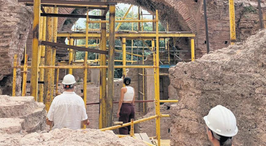 Bukoleon Sarayı’nın kapıları tarih meraklılarına açık