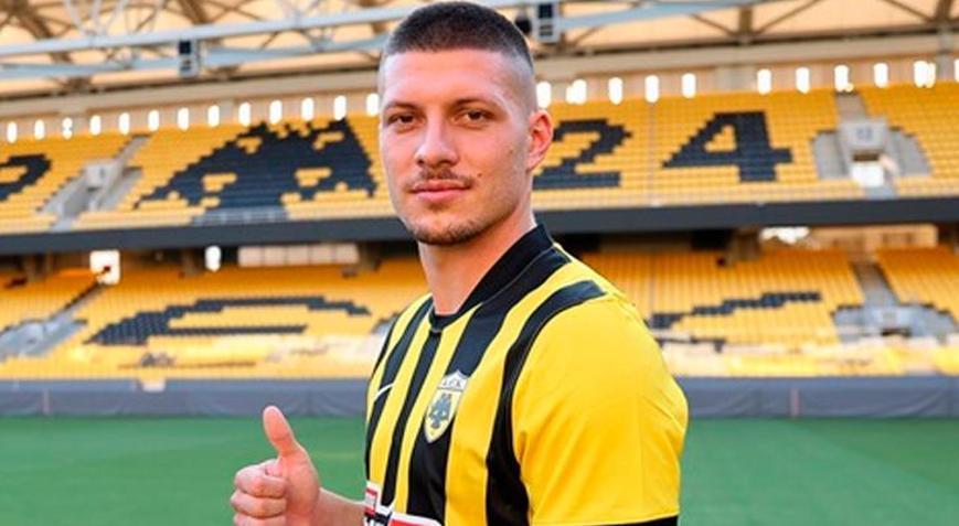 Luka Jovicin yeni adresi AEK oldu