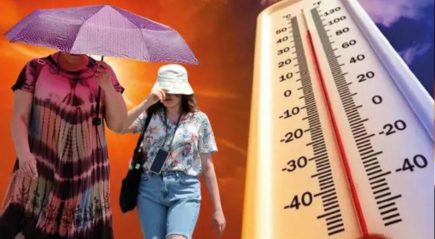 Meteoroloji duyurdu Hava sıcaklıkları 24 kentte 40 derecenin üzerini gösterdi