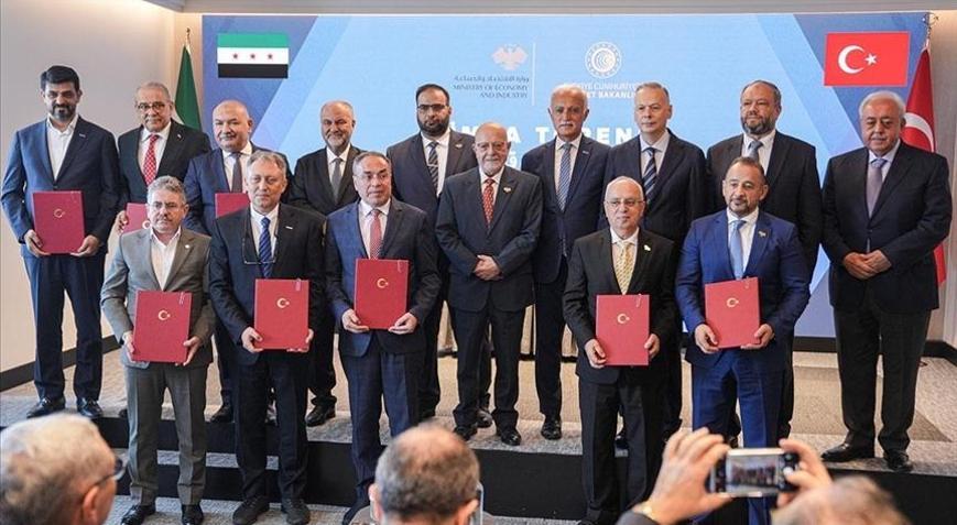 Türkiye-Suriye yuvarlak masa toplantısı kapsamında imza töreni yapıldı