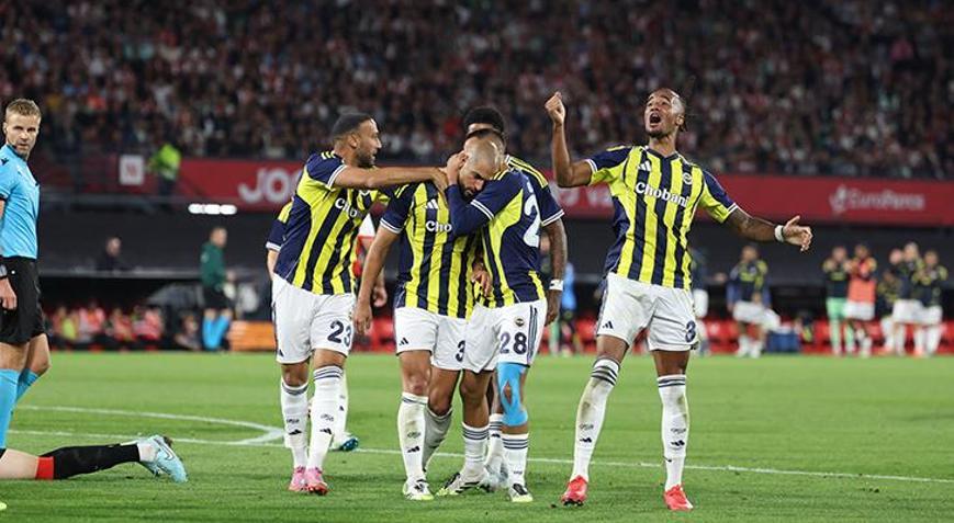 Fenerbahçede sezonun ilk golü Sofyan Amrabattan geldi