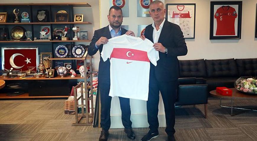 Ertuğrul Doğandan İbrahim Hacıosmanoğluna ziyaret