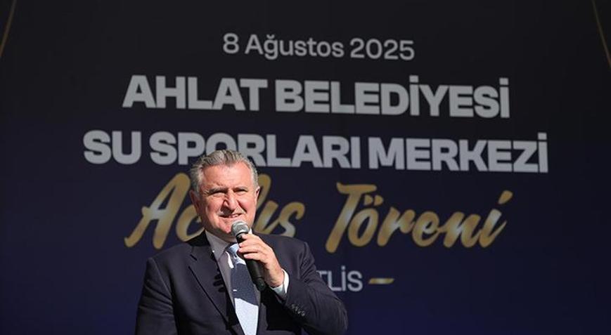 Gençlik ve Spor Bakanı Osman Aşkın Bak: Sporun birleştirici, iyileştirici gücüne inanıyoruz