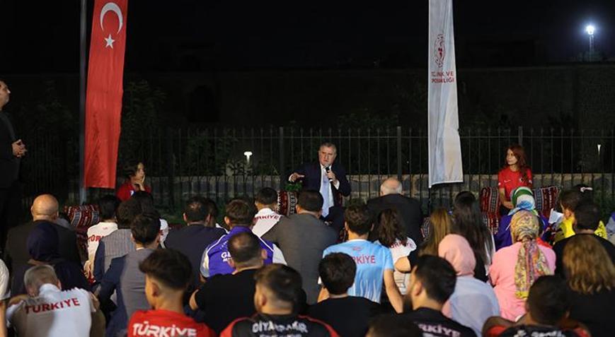 Gençlik ve Spor Bakanı Osman Aşkın Bak: Terörsüz Türkiye Projesinin başarılı olması için hep beraber çalışacağız