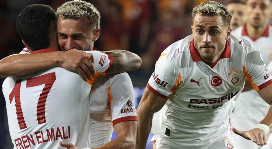 Galatasarayda Barış Alper Yılmaz şovla başladı Falcao sonrası bir ilk