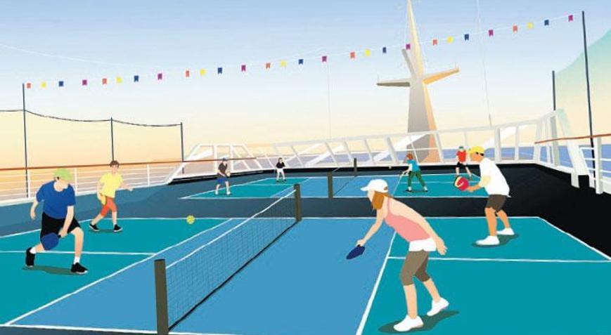 Deniz, kum, raket: Tatili sporla birleştirmek