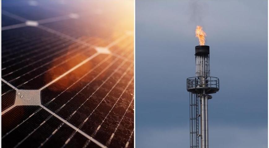 Elektrik üretiminde doğal gaz ve güneşin payı arttı