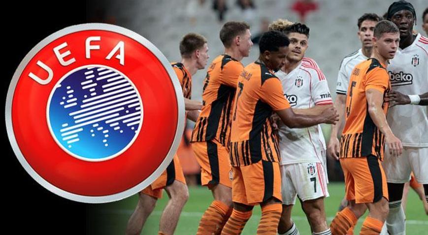 UEFAdan Beşiktaşa şok İşte Shakhtar maçının faturası
