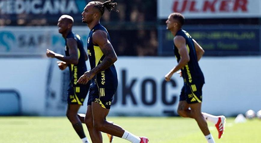 Fenerbahçede Feyenoord maçı hazırlıkları devam etti