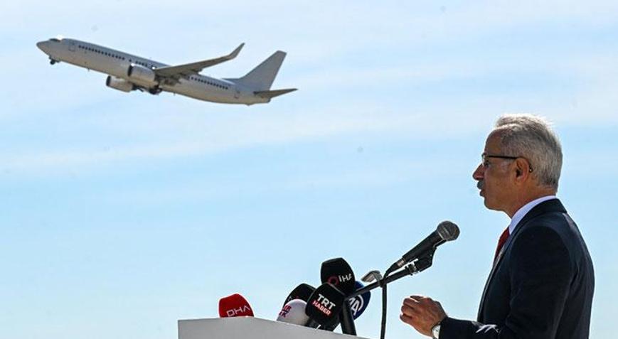 Bakan Uraloğlu: Türkiye’nin 5’inci bölgesel havalimanı tamamlanıyor