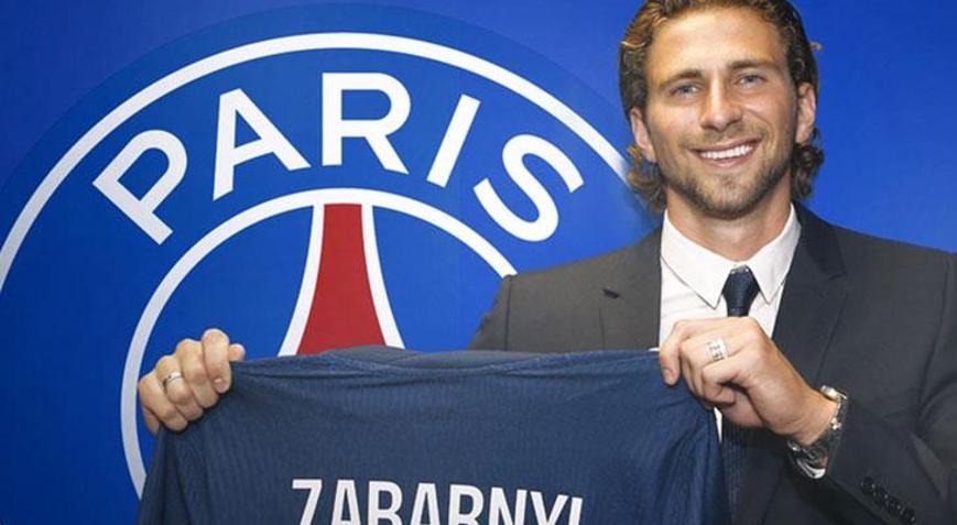 PSG, Zabarnyiyi kadrosuna kattığını resmen açıkladı