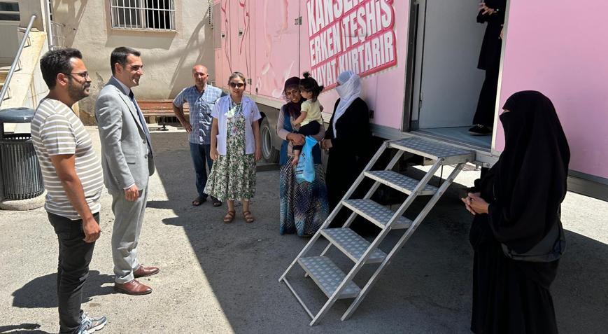 Hani Kaymakamı Kürkcü’den KETEM aracına ziyaret