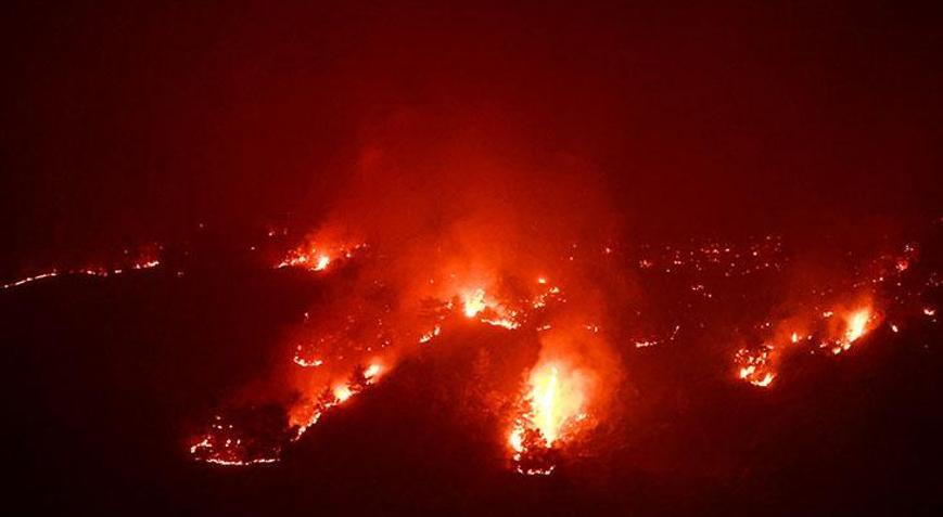 Art arda orman yangınları başladı Mersin ve Hatay’da tahliye edilen mahalleler var