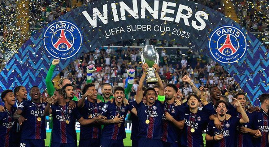 50. UEFA Süper Kupanın sahibi PSG