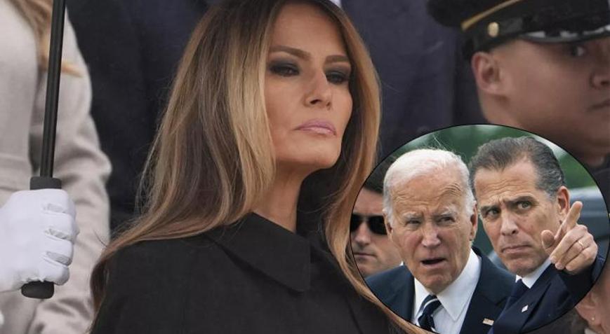 Melania Trumptan Hunter Bidena Epstein iddiası nedeniyle 1 milyar dolarlık dava tehdidi