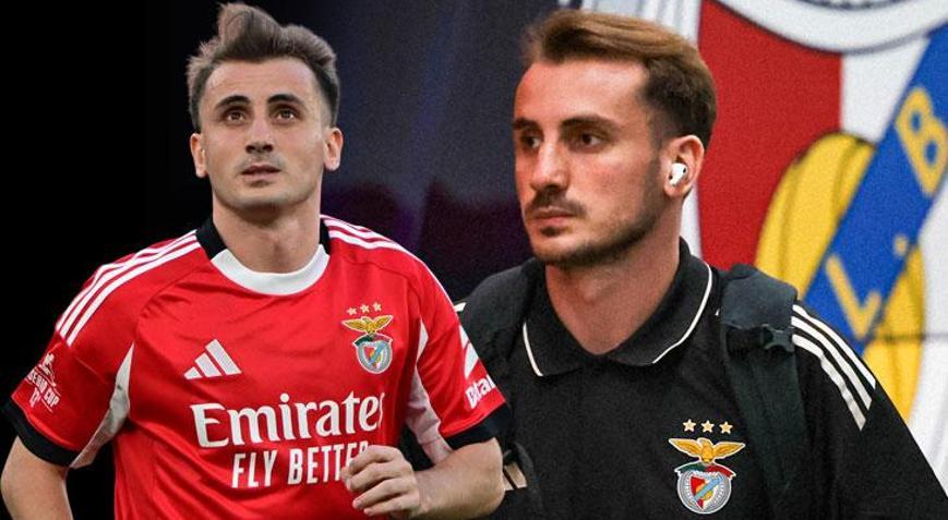 Benficada Bruno Lageden Kerem Aktürkoğlu cevabı Yeni bir forma numarası seçti