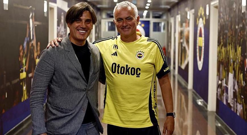 Vincenzo Montelladan Jose Mourinhoya ziyaret