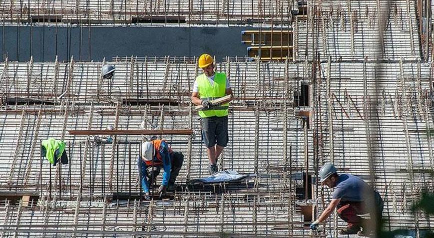 İnşaat sektöründe çalışan sayısı 36 aydır artıyor