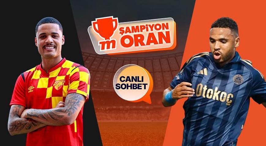 Fenerbahçe, deplasmanda Göztepe ile karşılaşıyor Maçın heyecanı canlı sohbet ve Şampiyon Oranlar ile Misli’de