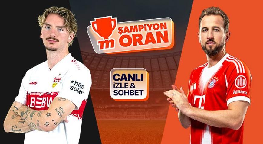 Almanya Süper Kupası’nda Stuttgart ile Bayern Münih karşı karşıya geliyor Maçın heyecanı canlı yayın, canlı sohbet ve Şampiyon Oranlar ile Misli’de