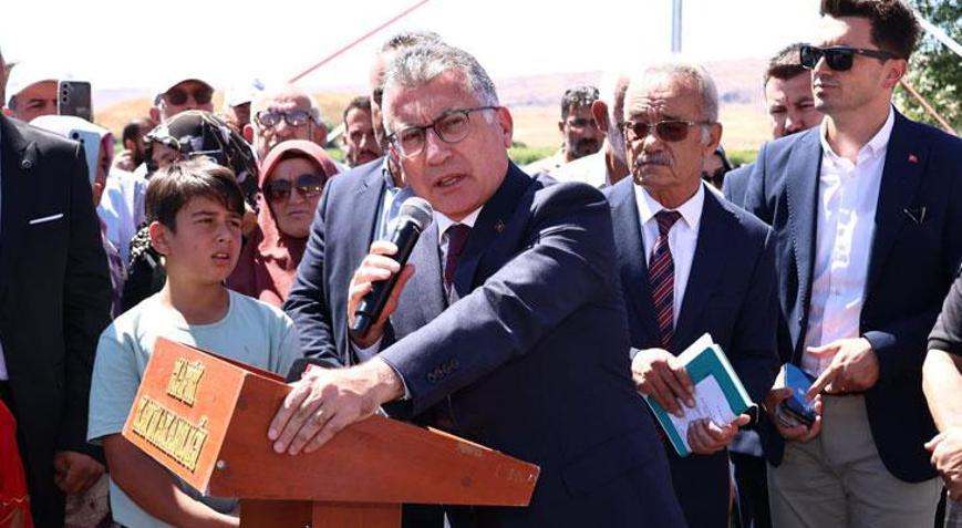 Güler, Hafik Gölü Sosyal Tesisi ve Mesire Alanının açılışına katıldı