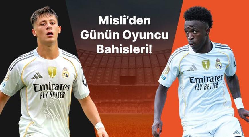Bugün gözler Real Madrid maçında İşte Misli’den günün oyuncu bahisleri