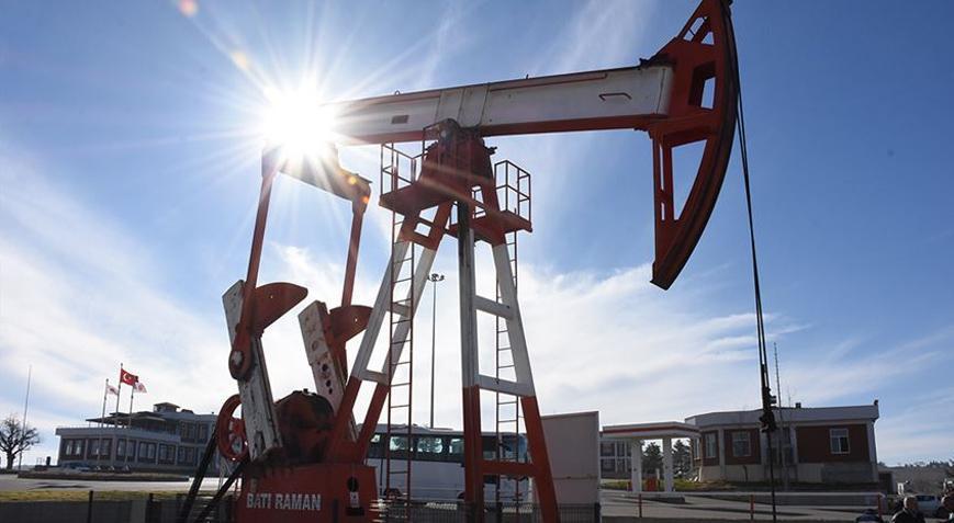 Türkiyede Temmuz ayında toplam petrol üretimi 4 milyon varil
