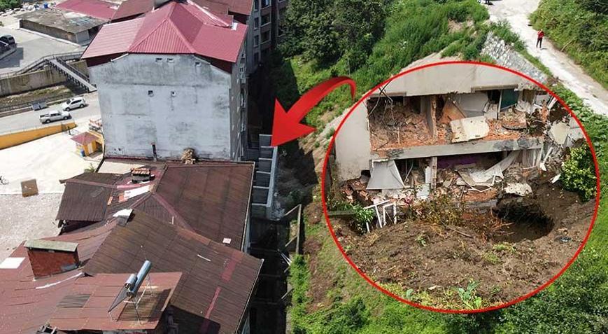 60 ton toprak, 1 can kaybı, 64 tahliye Ölüm duvarı yeniden inşa edildi